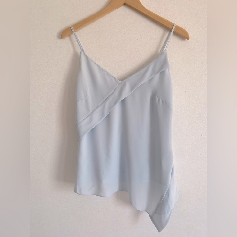Heyton Blue Spaghetti Strap Blouse